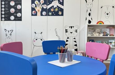 Oslikana i opremljena čekaonica pedijatrijske ordinacije Doma zdravlja u Ludbregu