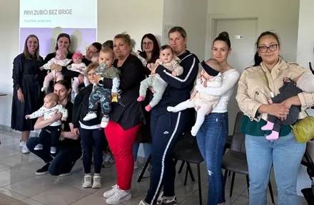 Prvi zubići bez brige - održano predavanje u Grupi za potporu dojenja "Bednjanske sovice"