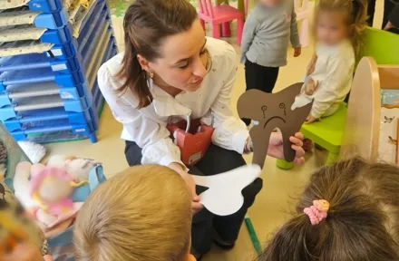 Posjet Dječjem vrtiću "Smjehuljica" u Ludbregu: Edukacija najmlađih o važnosti oralne higijene